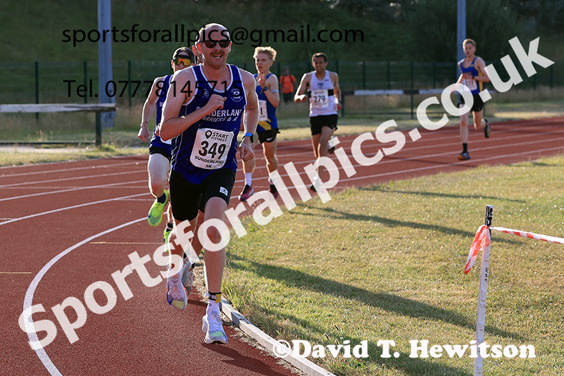 Senior Mens 2025 Sunderland 5k, Silksworth, Sunderland. Photo: David T. Hewitson/Sports for All Pics